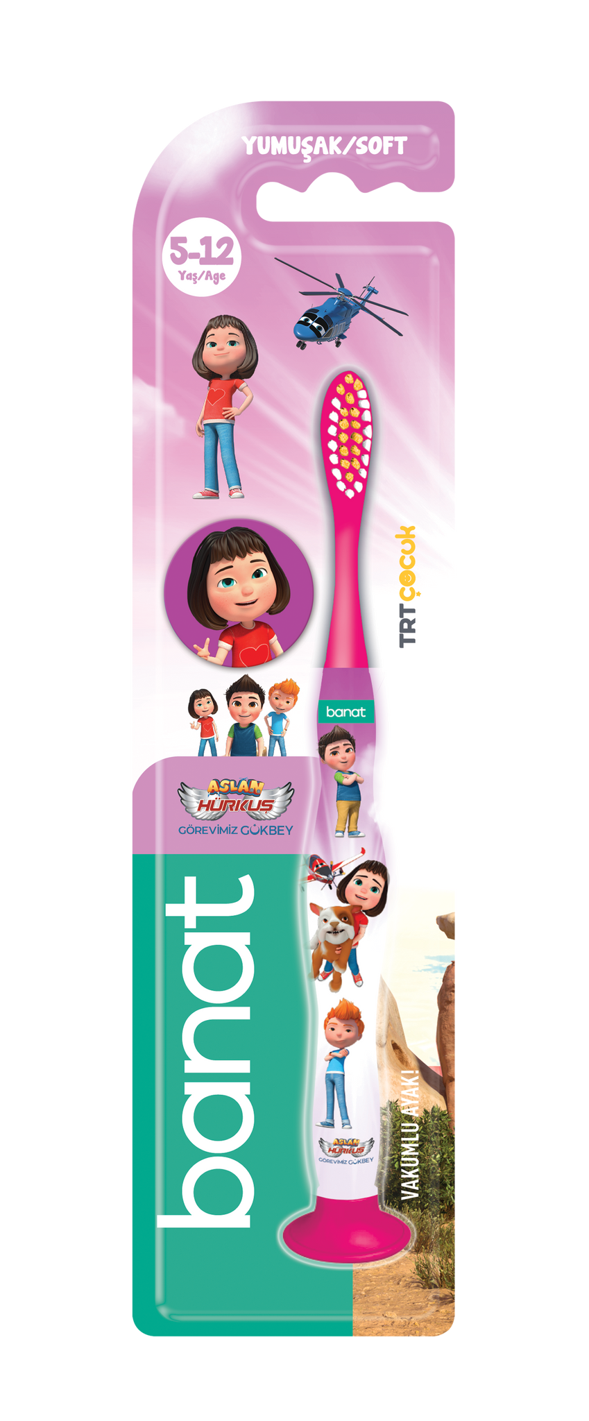 ASLAN HÜRKUŞ ÇOCUK DİŞ FIRÇASI