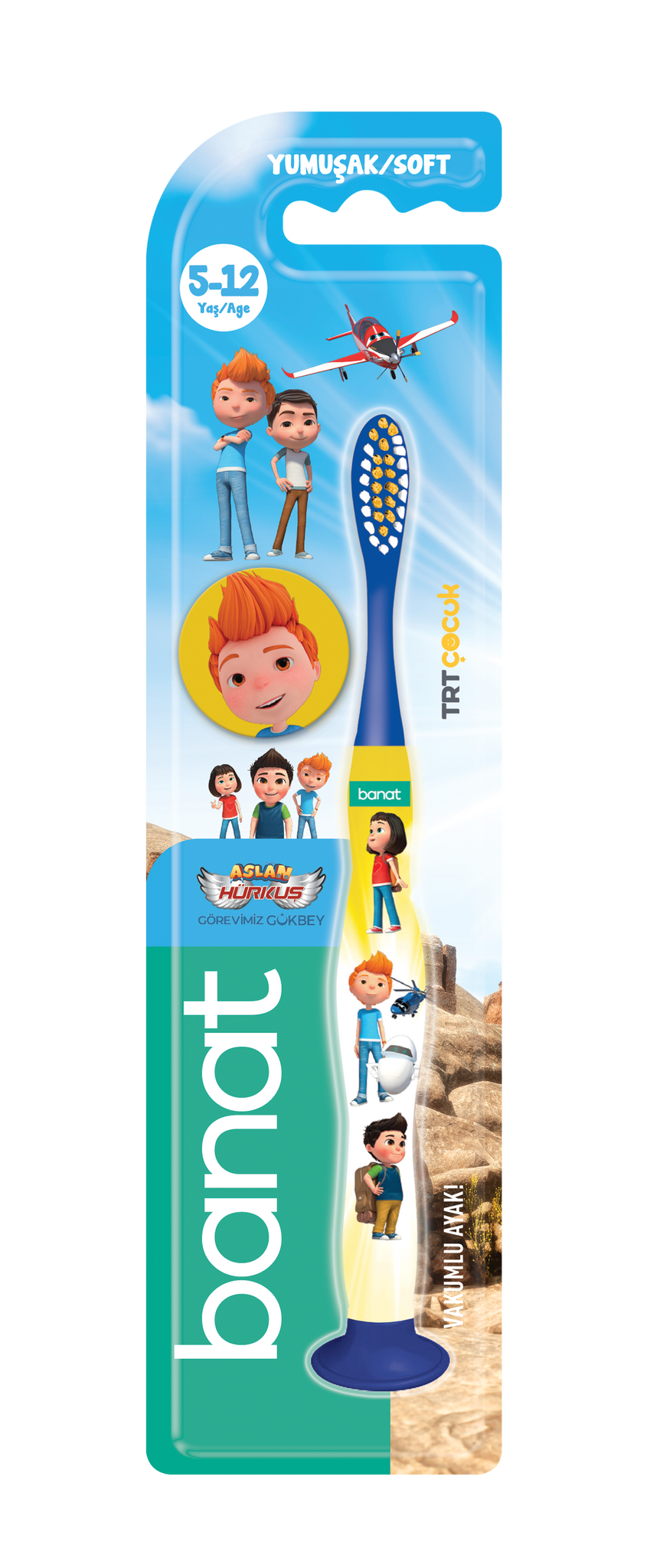 ASLAN HÜRKUŞ ÇOCUK DİŞ FIRÇASI