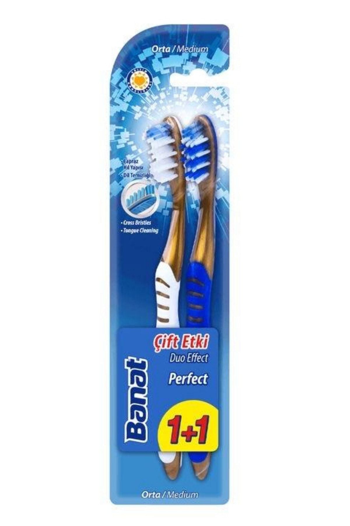 Perfect Çift Etkili Diş Fırçası 2'li Set