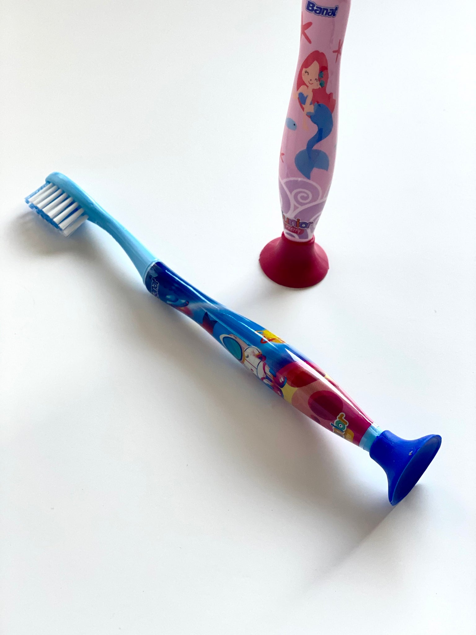 Banat Junior Astro Çocuk Diş Fırçası - Vakumlu Ayak