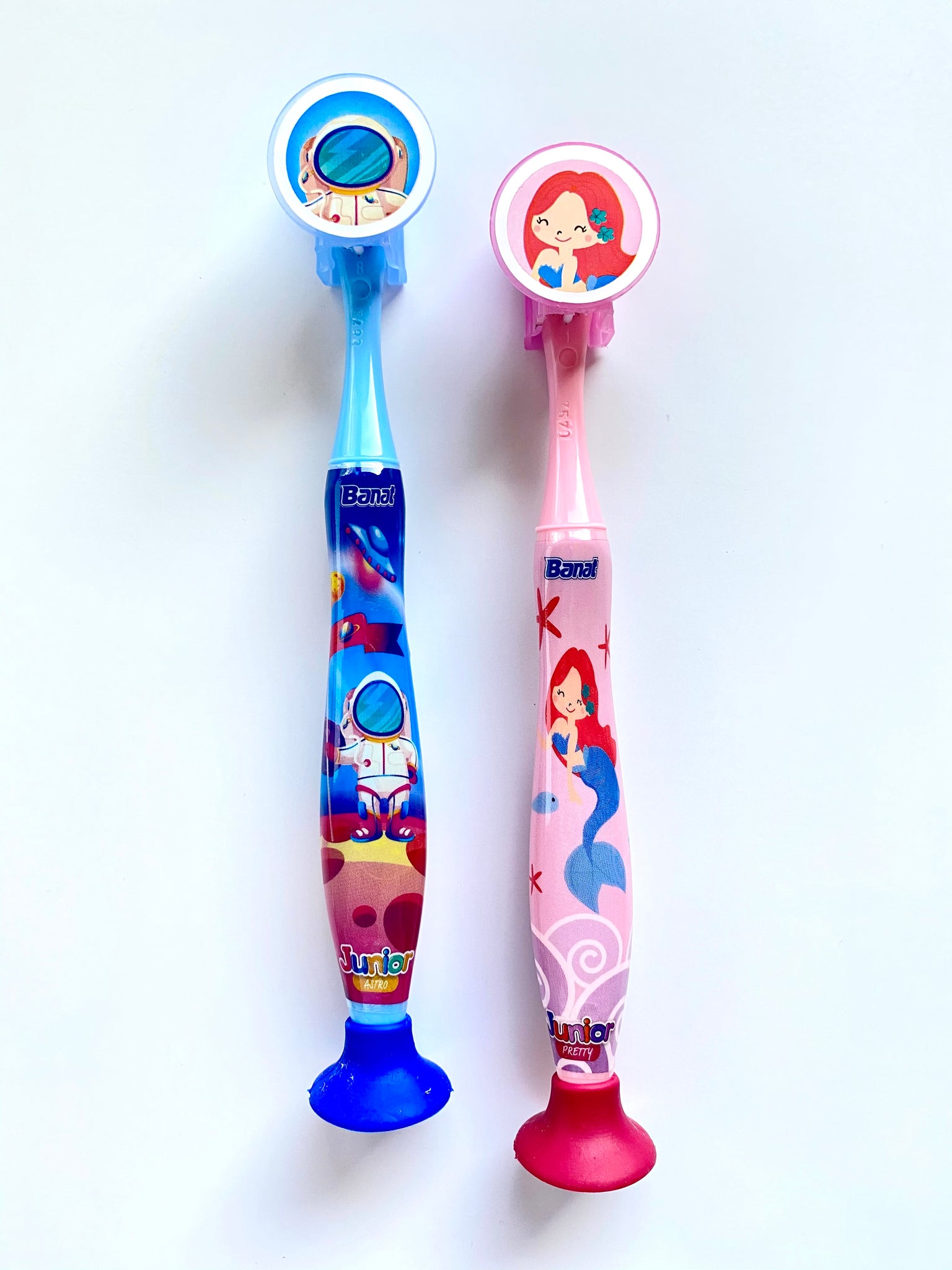 Banat Junior Astro Çocuk Diş Fırçası - Vakumlu Ayak